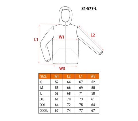 KURTKA MIX&MATCH 4-WAY STRETCH ZIELONA ROZMIAR L NEO