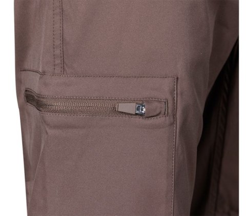 SPODNIE ROBOCZE MIX&MATCH STRETCH BRĄZOWE ROZMIAR M NEO