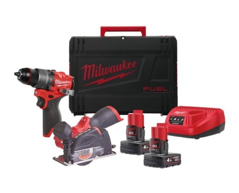 ZESTAW POWERPACK 12V M12FPP2G2-402X 2*4.0AH MILWAUKEE