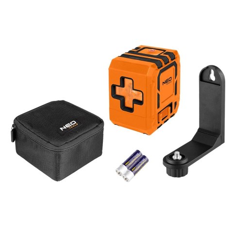 LASER KRZYŻOWY 30M ZIELONY UCHWYT+ETUI NEO