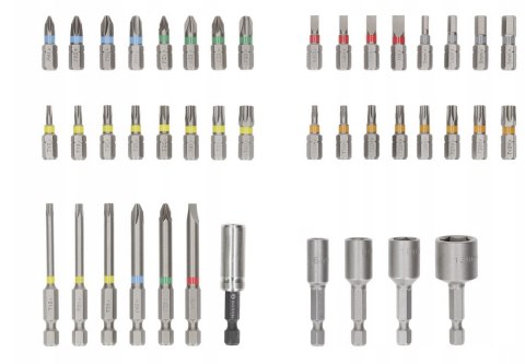 ZESTAW BITÓW I NASADEK EXTRA HARD 43 SZT. BOSCH