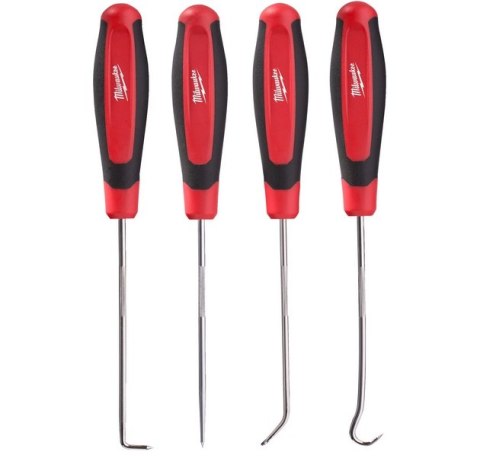 ZESTAW HAKÓW PRECYZYJNYCH 4CZ. MILWAUKEE