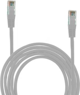 KABEL UTP 5E 1.5M SZARY PATCHCORD UN
