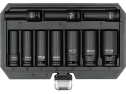 KOMPLET NASADEK UDAROWYCH 1/2'' DŁUGICH 10 SZT. 10-27MM YATO