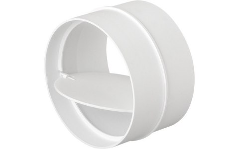 ŁĄCZNIK KANAŁU OKRĄGŁEGO Z ZAWOREM ZWROTNYM 100MM AIR ROXY