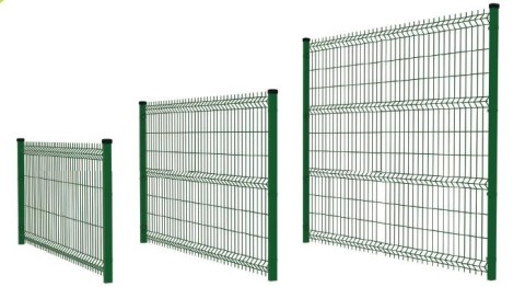 PANEL OGRODZENIOWY 2500*1530MM 3W/H*5MM CZARNY 9005 UN