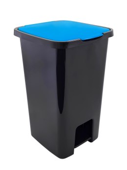 POJEMNIK NA ODPADY SORTA Z PEDAŁEM NIEBIESKI 45L UN