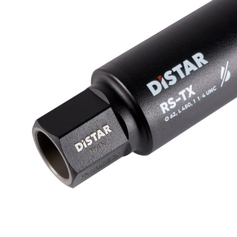 WIERTŁO DIAMENTOWE, KORONOWE RS-TX 62*450, 1 1/4' UNC DISTAR