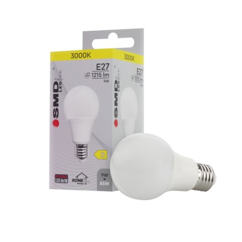 ŻARÓWKA E27 LED SMD 9W WW A60 HOMELINE UN