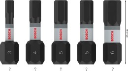 ZESTAW BITÓW IMBUSOWYCH PRO H IMPACT 5SZT BOSCH