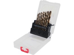 ZESTAW WIERTEŁ DO METALU CO-HSS 19SZT. YATO