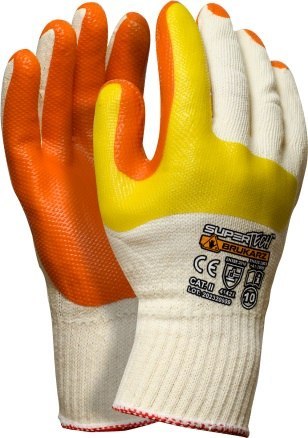 RĘKAWICE BRUKARSKIE WZMOCNIONE SUPER TECH 10 UN