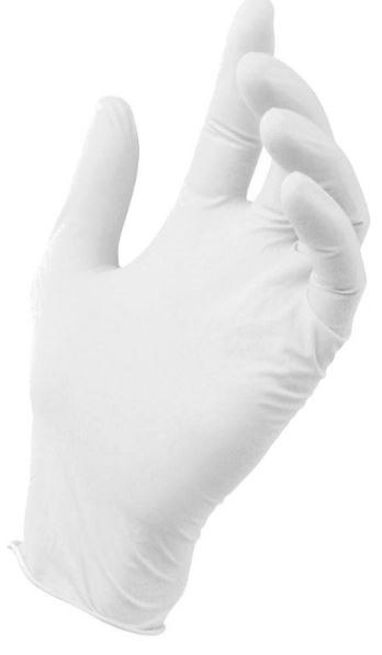 RĘKAWICE LATEXOWE BIAŁE MEDASEPT 8% ROZMIAR L UN