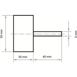 ŚCIERNICA TRZPIENIOWA Z WŁÓKNINY 04030.06 C207 LUKAS