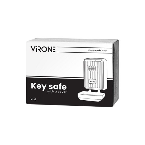 SEJF NA KLUCZE Z ZAMKIEM SZYFROWYM I POKRYWĄ VIRONE