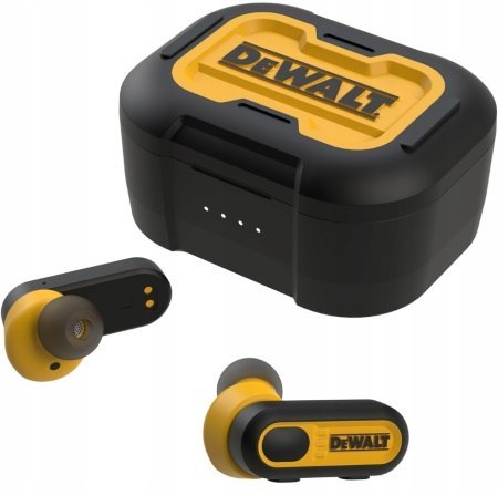 SŁUCHAWKI DOUSZNE EARBUDS Z MIKROFONEM BLUETOOTH 5.0 IPX6 DEWALT