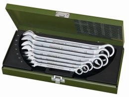 ZESTAW KLUCZY PŁASKO OCZKOWYCH Z GRZECHOTKĄ 8-19MM 7 CZĘŚCI PROXXON