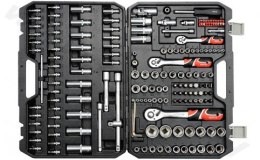 ZESTAW NARZĘDZIOWY XXL 1/2'' 1/4'' 3/8'' 173 CZĘŚCI YATO