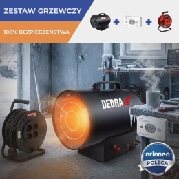 Zimowy warsztat 3w1 (nagrzewnica + przedłużacz + czujnik)