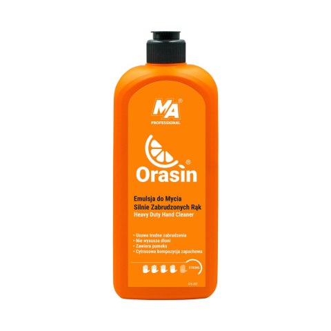 EMULSJA DO MYCIA SILNIE ZABRUDZONYCH RĄK ORASIN 550G MOJE AUTO