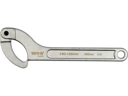 KLUCZ HAKOWY Z NOSKIEM, PRZEGUBOWY 80-120 MM YATO