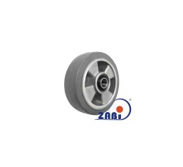 KOŁO ALUMINIUM-GUMA 125MM BEZ OBUDOWY, ŁOŻYSKO, A20GS UN