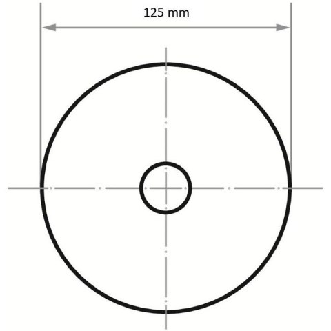 KRĄŻEK SAMOPRZYCZEPNY PSH 125 NK120 LUKAS