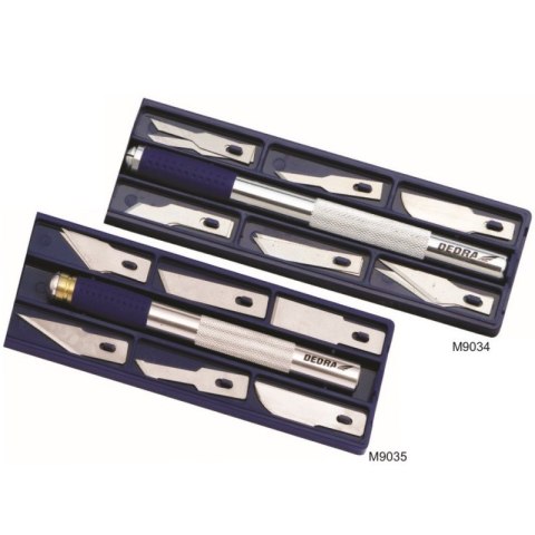 NÓŻ WIELOFUNKCYJNY PRECYZYJNY 6MM 12 OSTRZY DEDRA