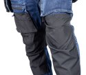 SPODNIE ROBOCZE DENIM WZMOCNIENIA CORDURA, GRANATOWE, ROZ. L NEO