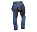 SPODNIE ROBOCZE DENIM WZMOCNIENIA CORDURA, GRANATOWE, ROZ. M NEO
