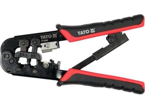 SZCZYPCE DO ZACISKANIA RJ45 RJ11 YATO