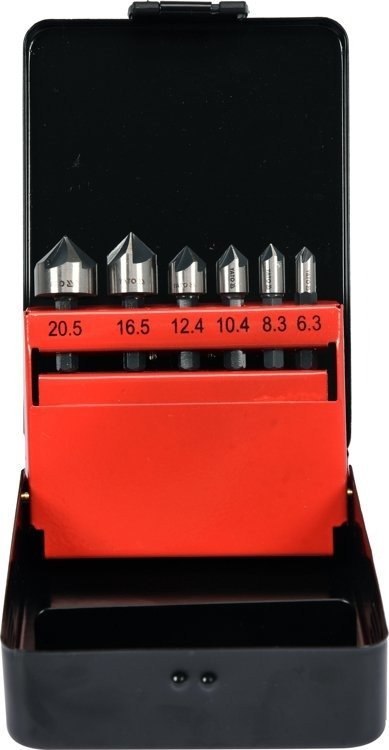 ZESTAW POGŁĘBIACZY DO METALU 6SZT. YATO